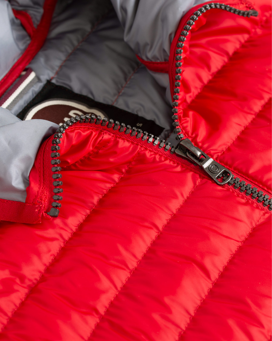 Herre | Jakker | Colmar | Lightweight Down Hooded Jacket Hermes Red