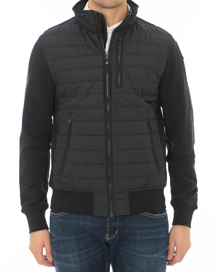 Herre | Jakker | Parajumpers | Elliot Fleece & Nylon Jacket Black