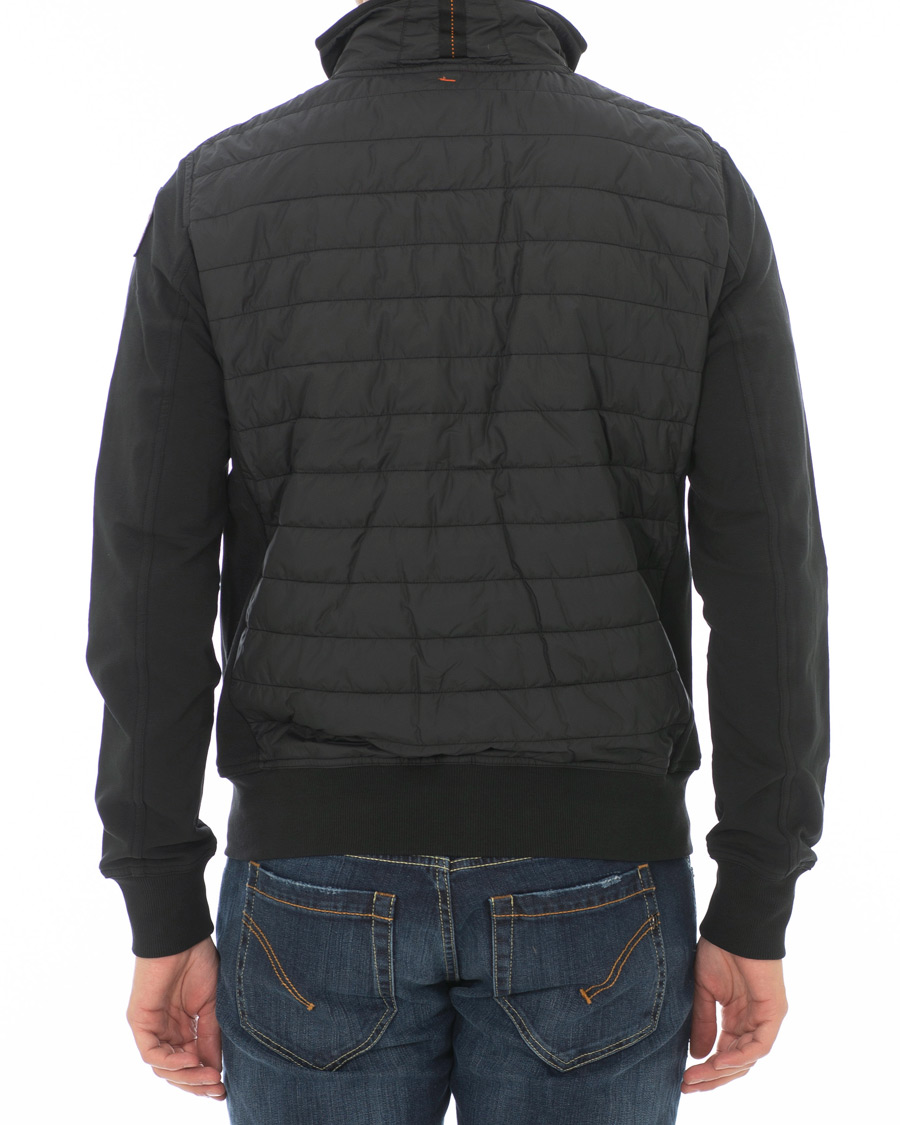 Herre | Jakker | Parajumpers | Elliot Fleece & Nylon Jacket Black