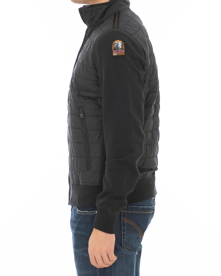 Herre | Jakker | Parajumpers | Elliot Fleece & Nylon Jacket Black