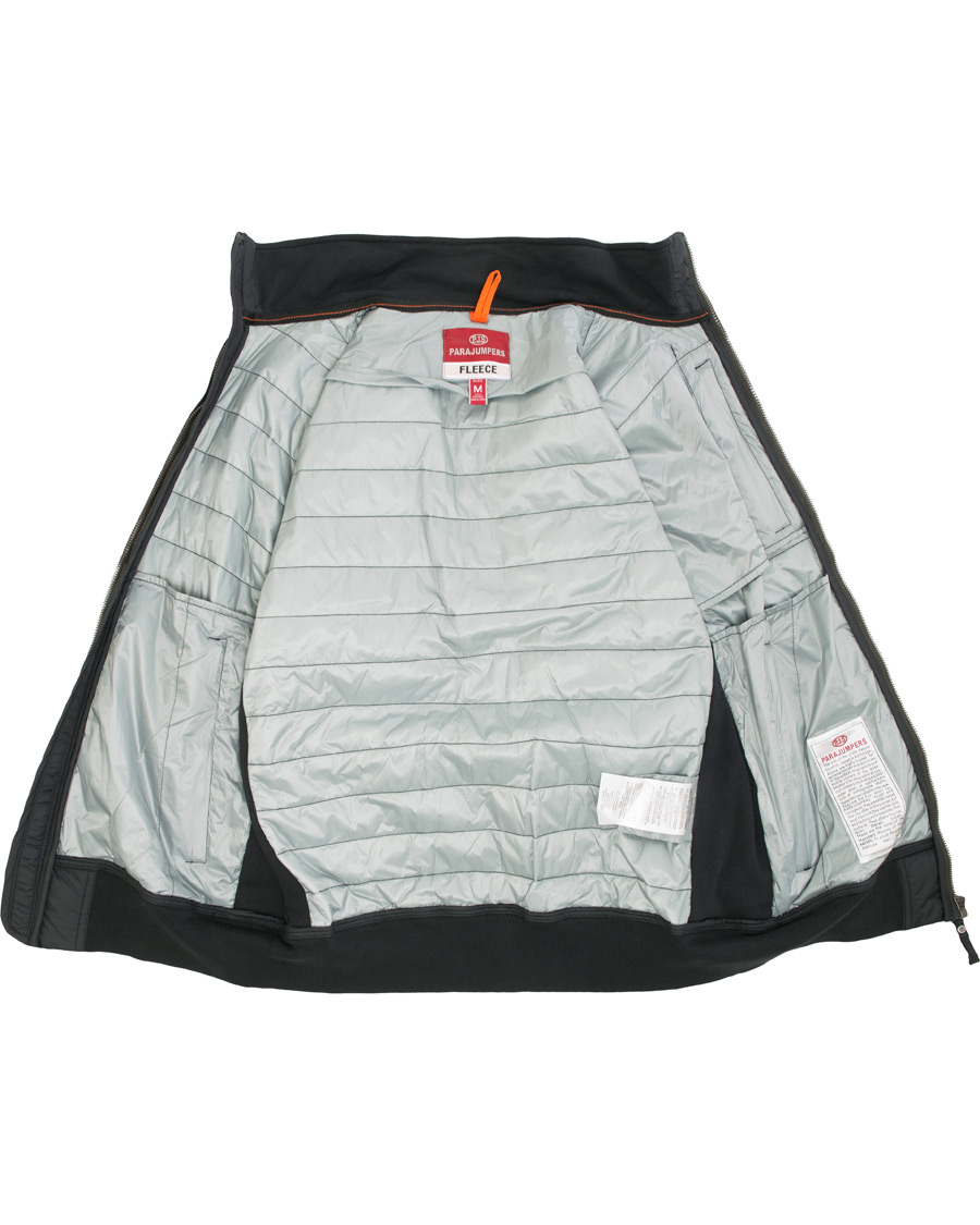Herre | Jakker | Parajumpers | Elliot Fleece & Nylon Jacket Black