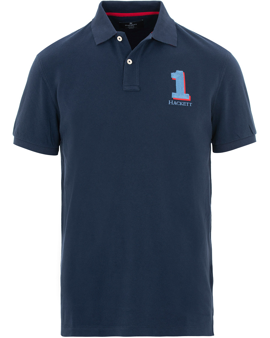Herre | Polotrøjer | Hackett | Number Polo Navy