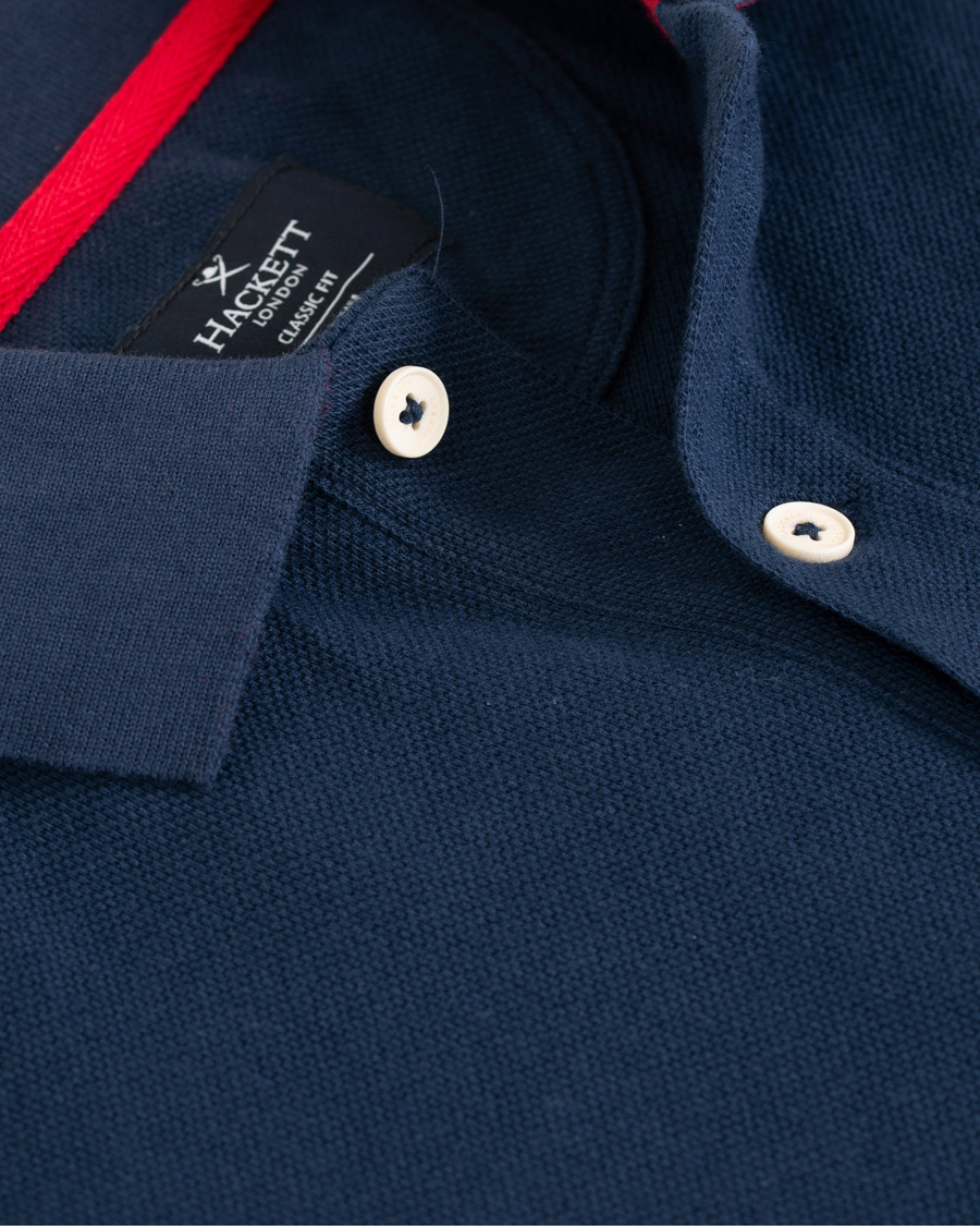 Herre | Polotrøjer | Hackett | Number Polo Navy