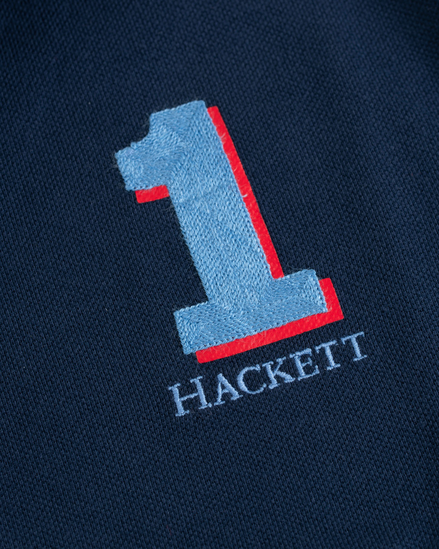 Herre | Polotrøjer | Hackett | Number Polo Navy