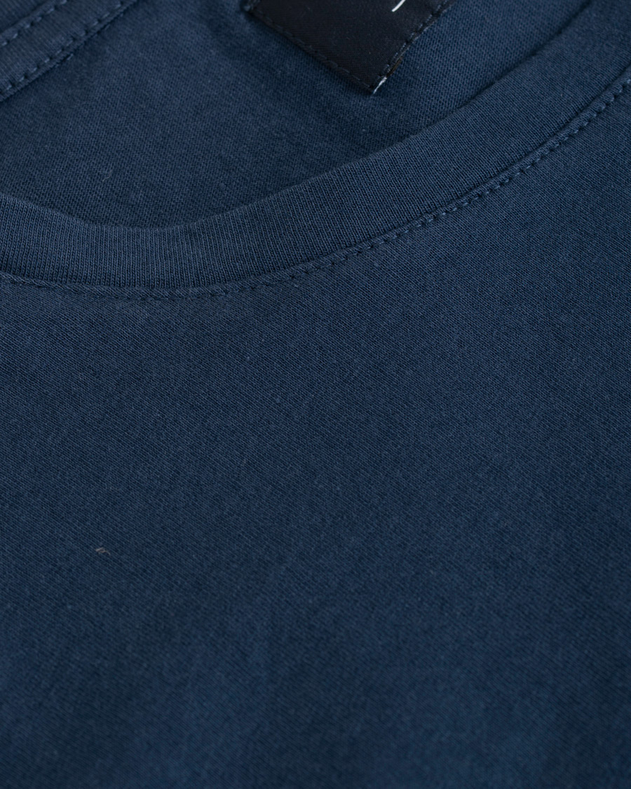 Herre | T-Shirts | Hackett | Logo Crew Neck Tee Navy