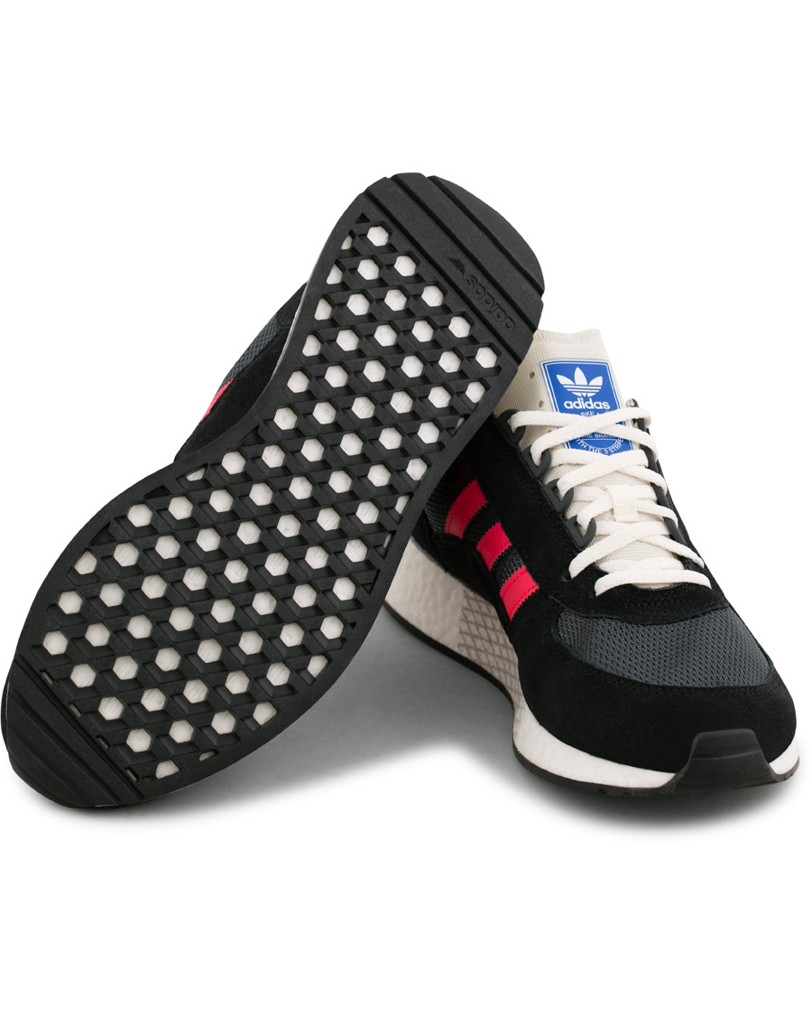 Herre | adidas Originals Marathon Tech Sneaker Core Black/Red | adidas Originals | Marathon Tech Sneaker Core Black/Red
