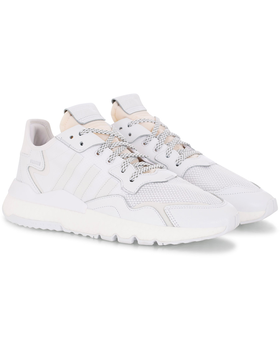Herre | adidas Originals Nite Jogger Sneaker White/Crystal White | adidas Originals | Nite Jogger Sneaker White/Crystal White
