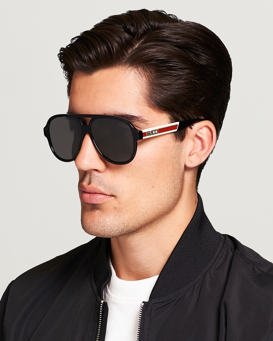 Sunglasses Black/White/Grey - CareOfCarl.dk
