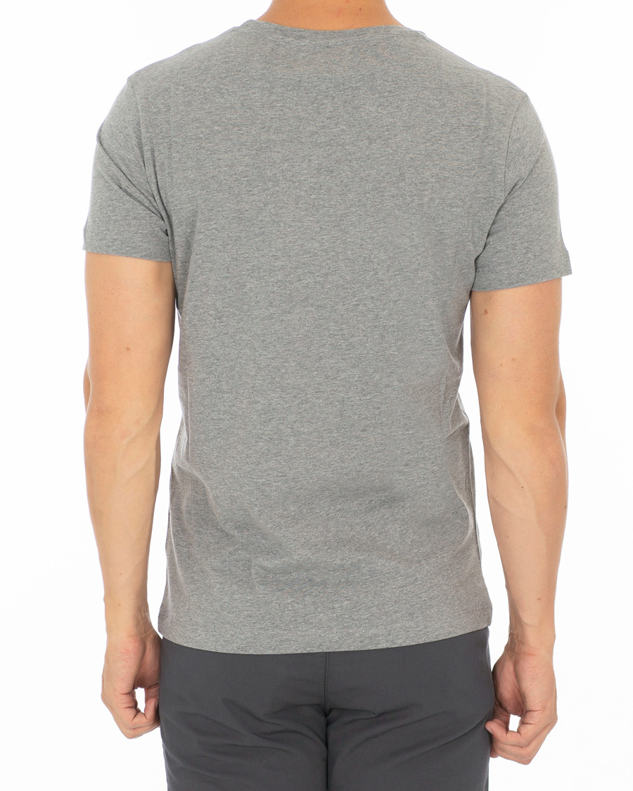 Herre | T-Shirts | Calvin Klein Jeans | Monogram Box Logo Tee Grey Heather