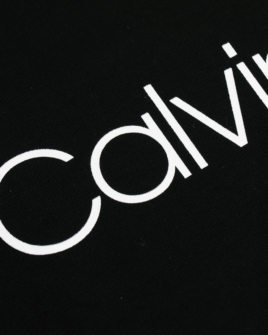 Herre | Trøjer | Calvin Klein | Front Logo Sweatshirt Black