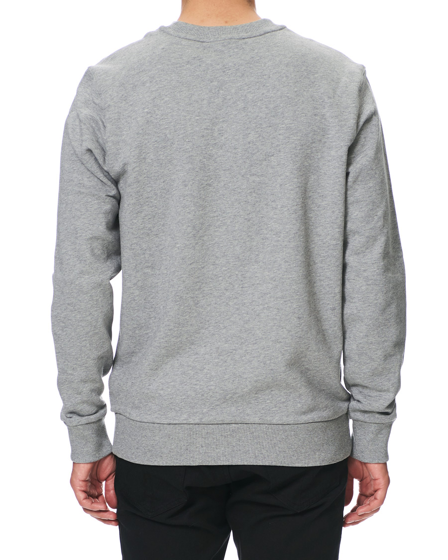 Herre | Trøjer | Calvin Klein | Front Logo Sweatshirt Mid Grey Heather