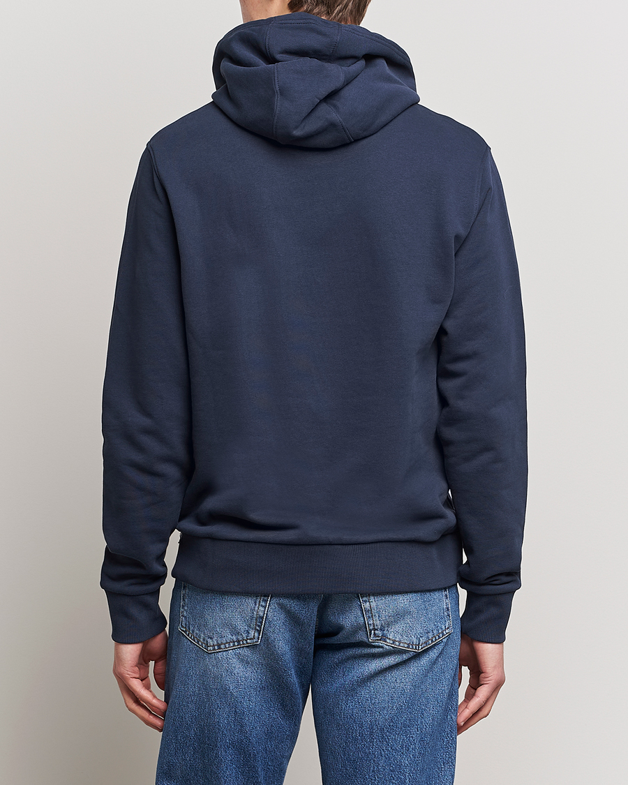 Herre | Trøjer | Calvin Klein | Front Logo Hoodie Navy