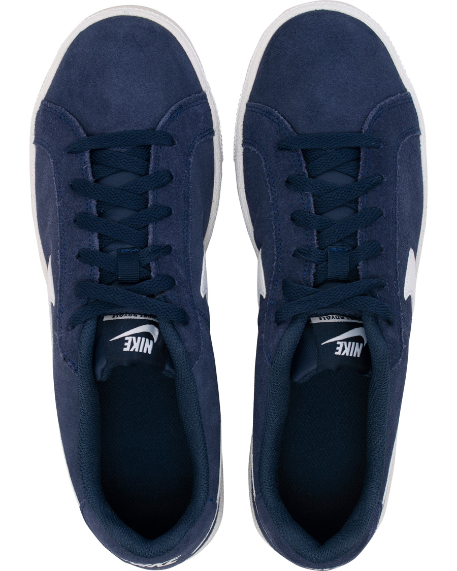 Herre | Nike Court Royale Suede Sneaker Midnight Navy | Nike | Court Royale Suede Sneaker Midnight Navy
