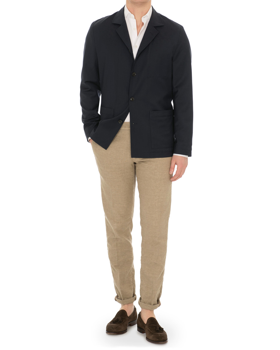 Herre | Blazere & jakker | Tiger of Sweden | Jimmie Hybrid Blazer Midnight Blue