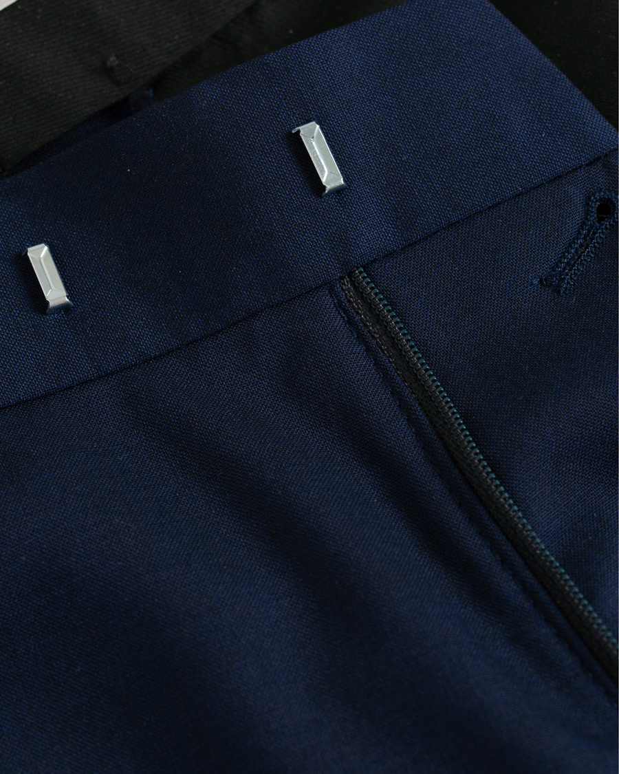Herre | Bukser | Tiger of Sweden | Gordon Wool Stretch Trousers Blue