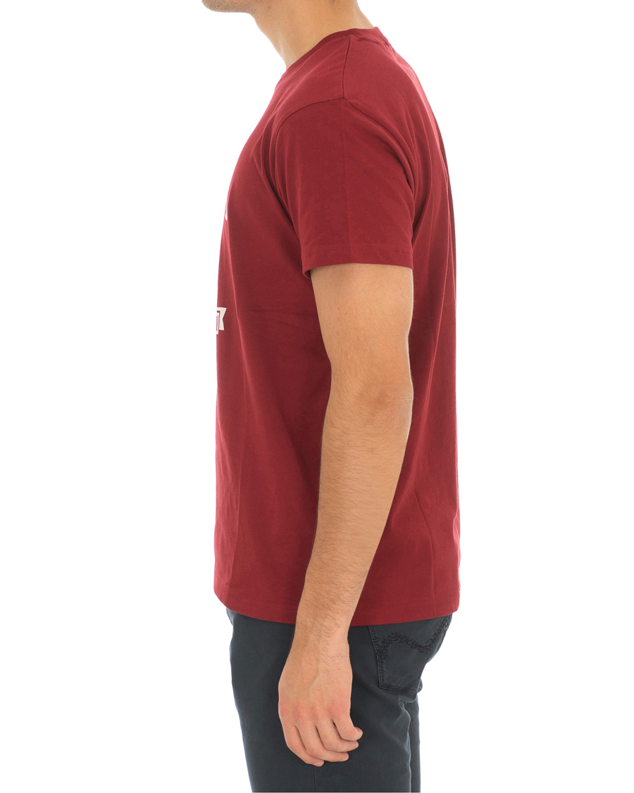 Herre | T-Shirts | GANT | Graphic Tee Mahogany Red