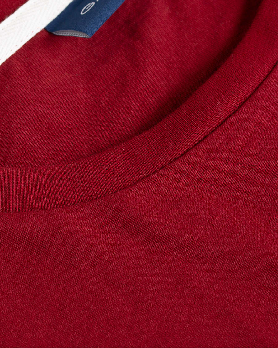 Herre | T-Shirts | GANT | Graphic Tee Mahogany Red
