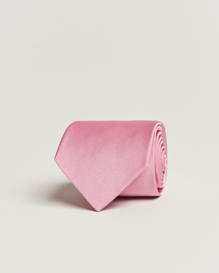 Herre | Amanda Christensen Plain Classic Tie 8 cm Pink | Amanda Christensen | Plain Classic Tie 8 cm Pink