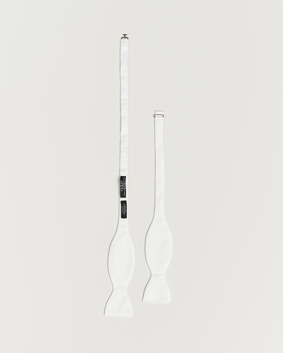 Herre | Butterfly | Amanda Christensen | Cotton Pique Self Tie White