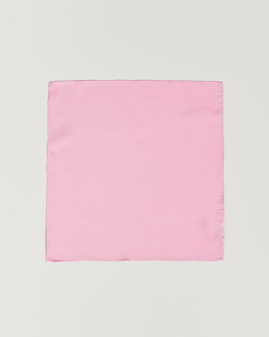 Herre | Lommetørklæde | Amanda Christensen | Handkercheif Silk Pink