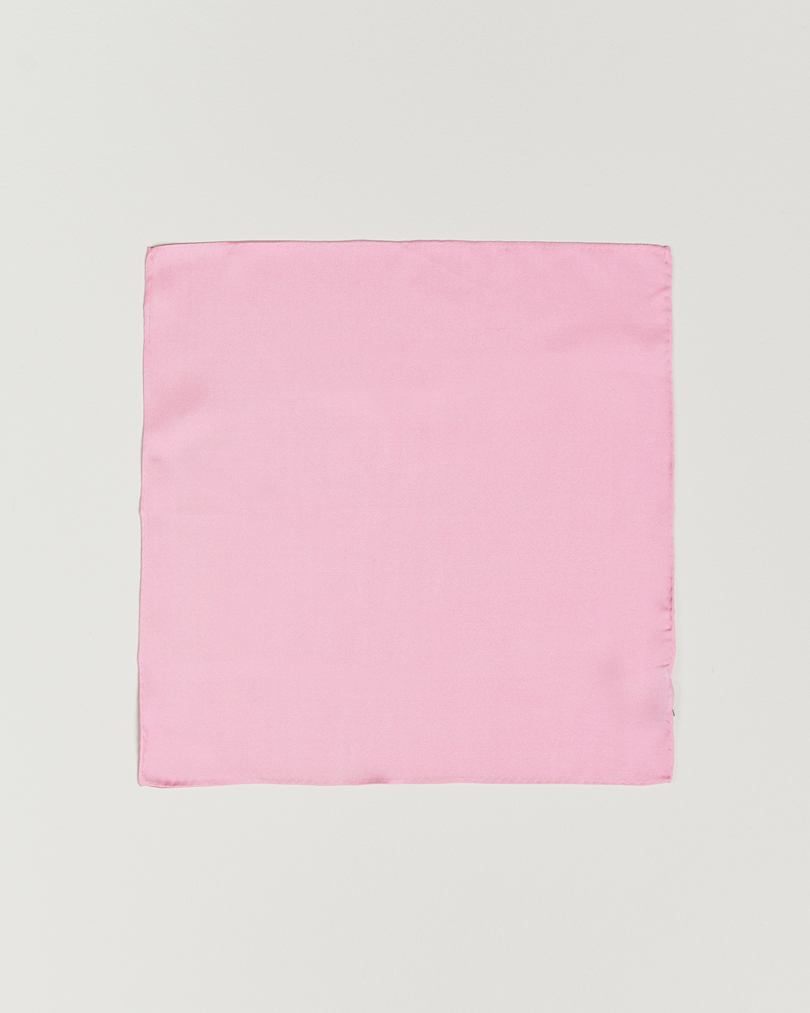 Herre | Lommeklude | Amanda Christensen | Handkercheif Silk Pink