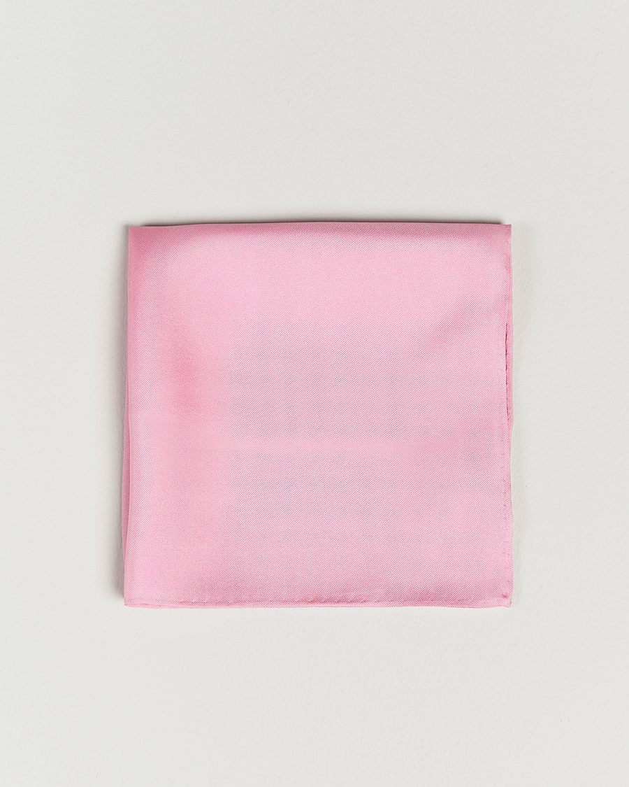 Herre | Lommeklude | Amanda Christensen | Handkercheif Silk Pink