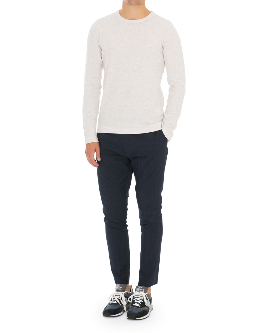 Herre | Bukser | HUGO | Zander Stripe Trousers Navy
