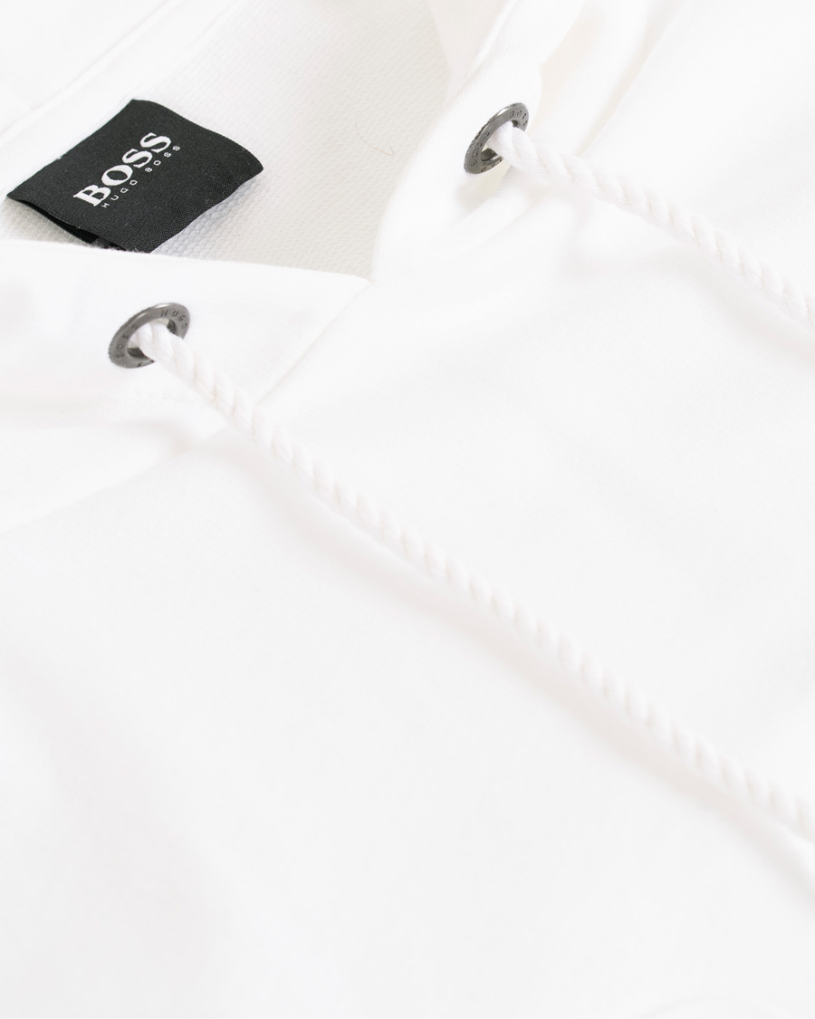 Herre | Trøjer | BOSS BLACK | BOSS Logo Hoodie White