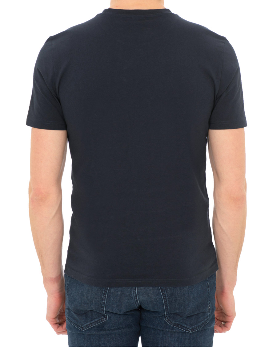 Herre | T-Shirts | BOSS ORANGE | BOSS Casual Tauch Logo Tee Navy