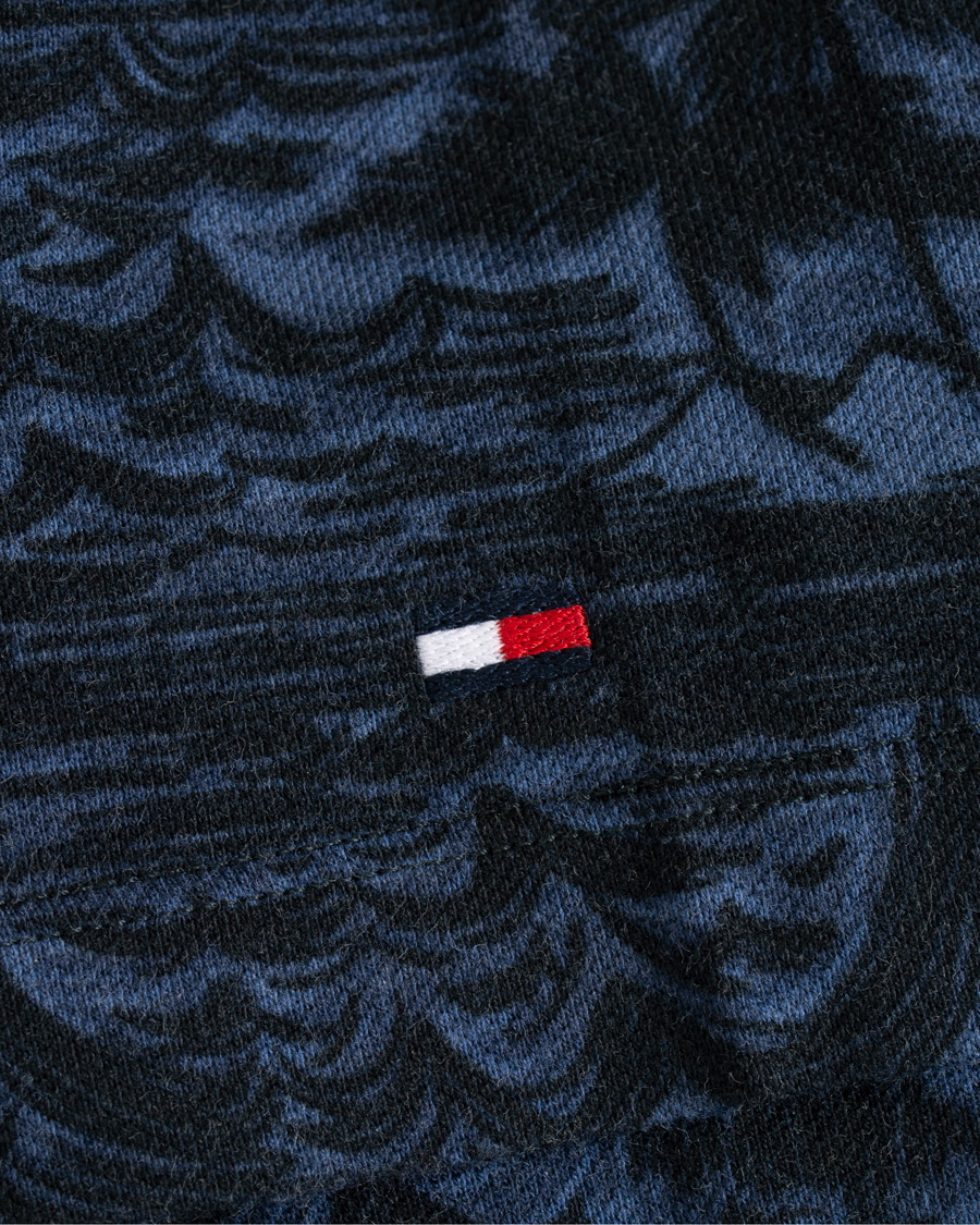 Herre | Polotrøjer | Tommy Hilfiger | All Over Flower Print Polo Vintage Indigo