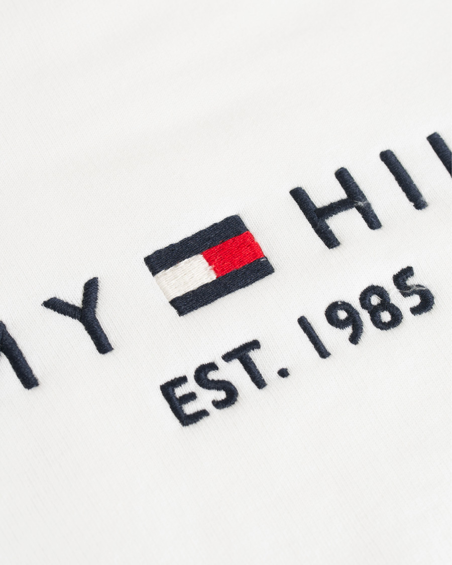 Herre | Trøjer | Tommy Hilfiger | Logo Hoodie Snow White