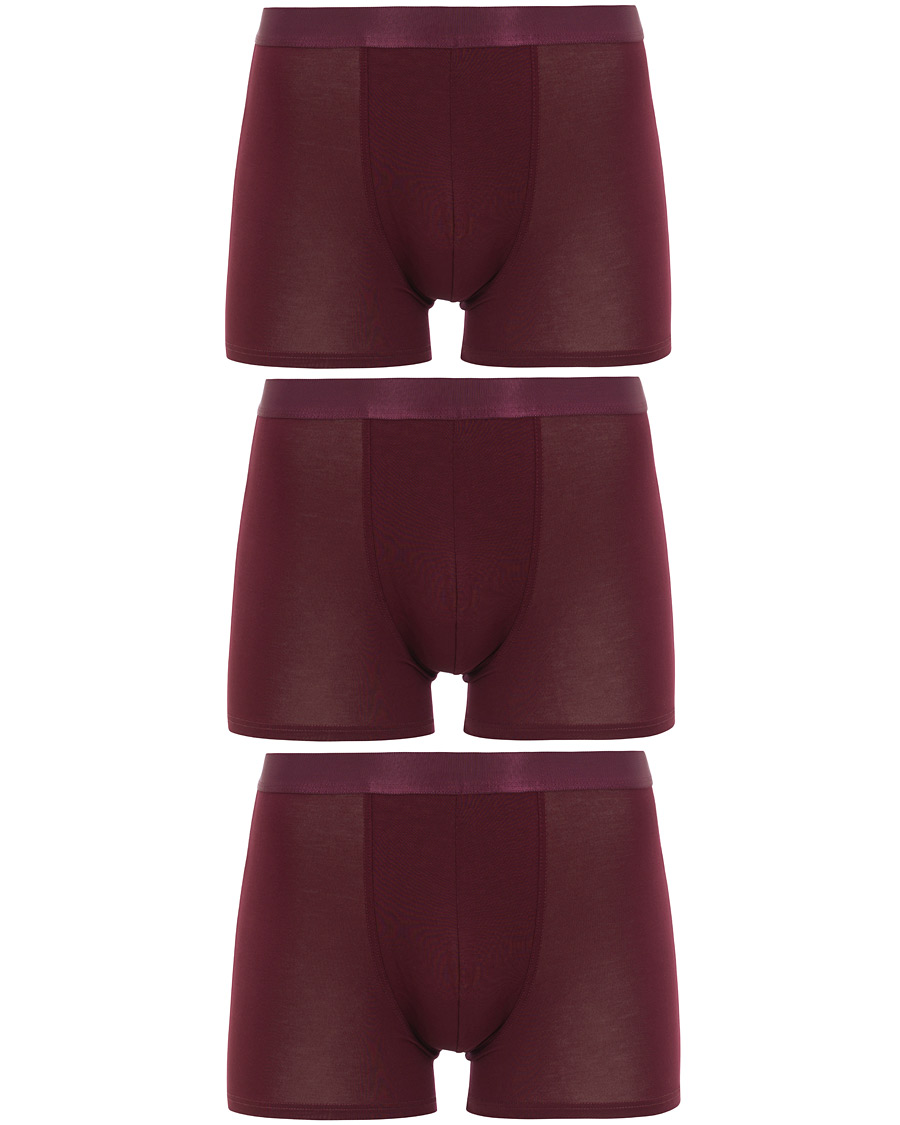 Herre | Undertøj | CDLP | 3-Pack Boxer Brief Burgundy