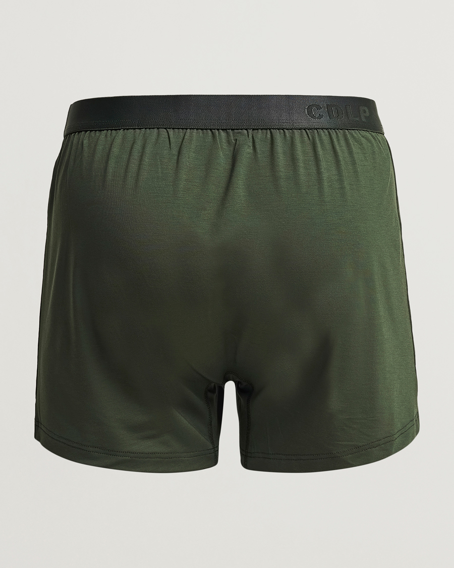 Herre | New Nordics | CDLP | 3-Pack Boxer Shorts Black/Army/Navy