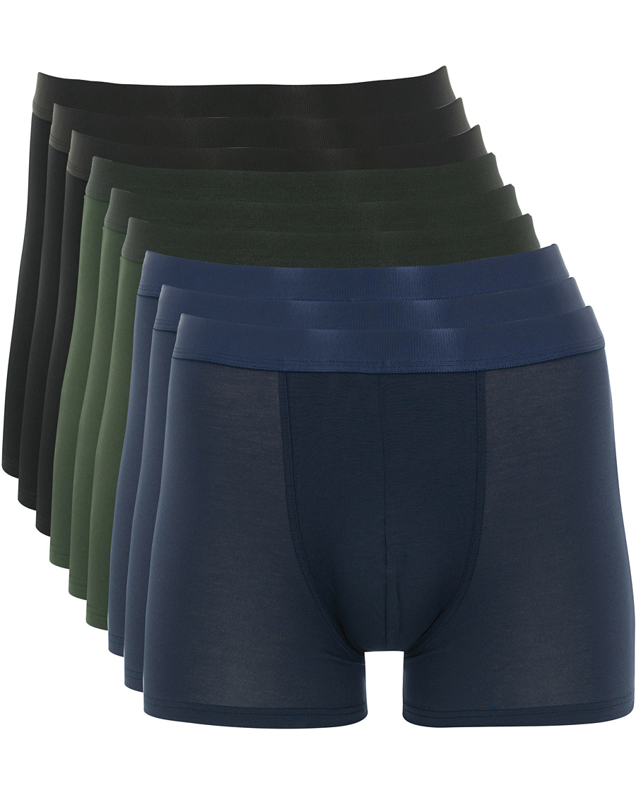 Herre | Undertøj | CDLP | 9-Pack Boxer Brief Black/Army/Navy