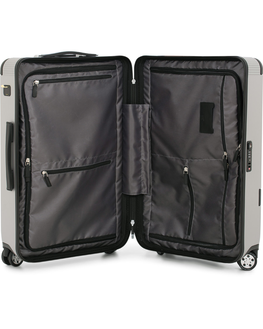 Herre | Montblanc Trolley Small/Medium 4 Wheels Black Silver | Montblanc | Trolley Small/Medium 4 Wheels Black Silver