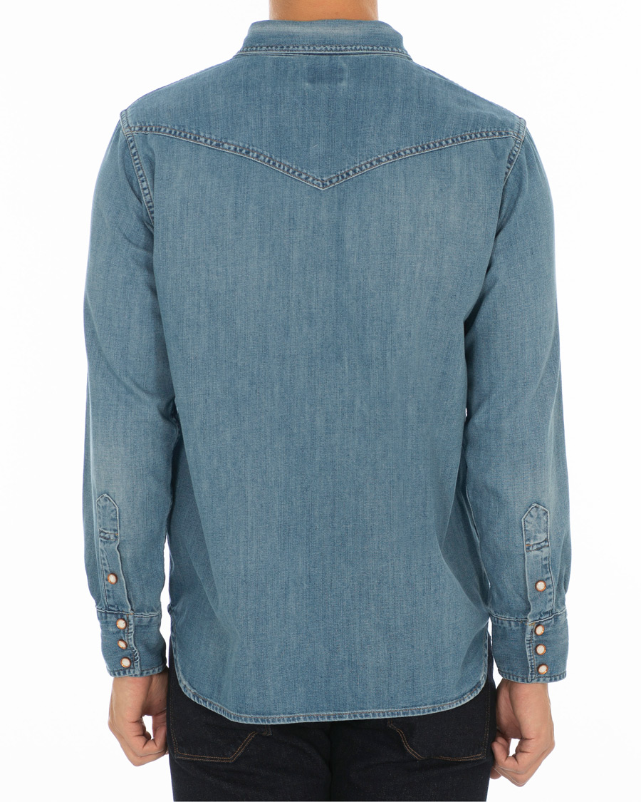 Herre | Skjorter | Levi's Vintage Clothing | 50´s Western Denim Shirt Blind Lemon