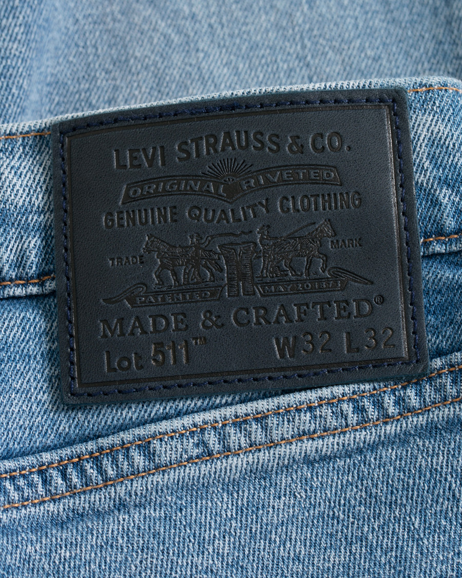 Herre | Jeans | Levi's Made & Crafted | 511 Slim Fit Stretch Clifton Jeans Light Blue