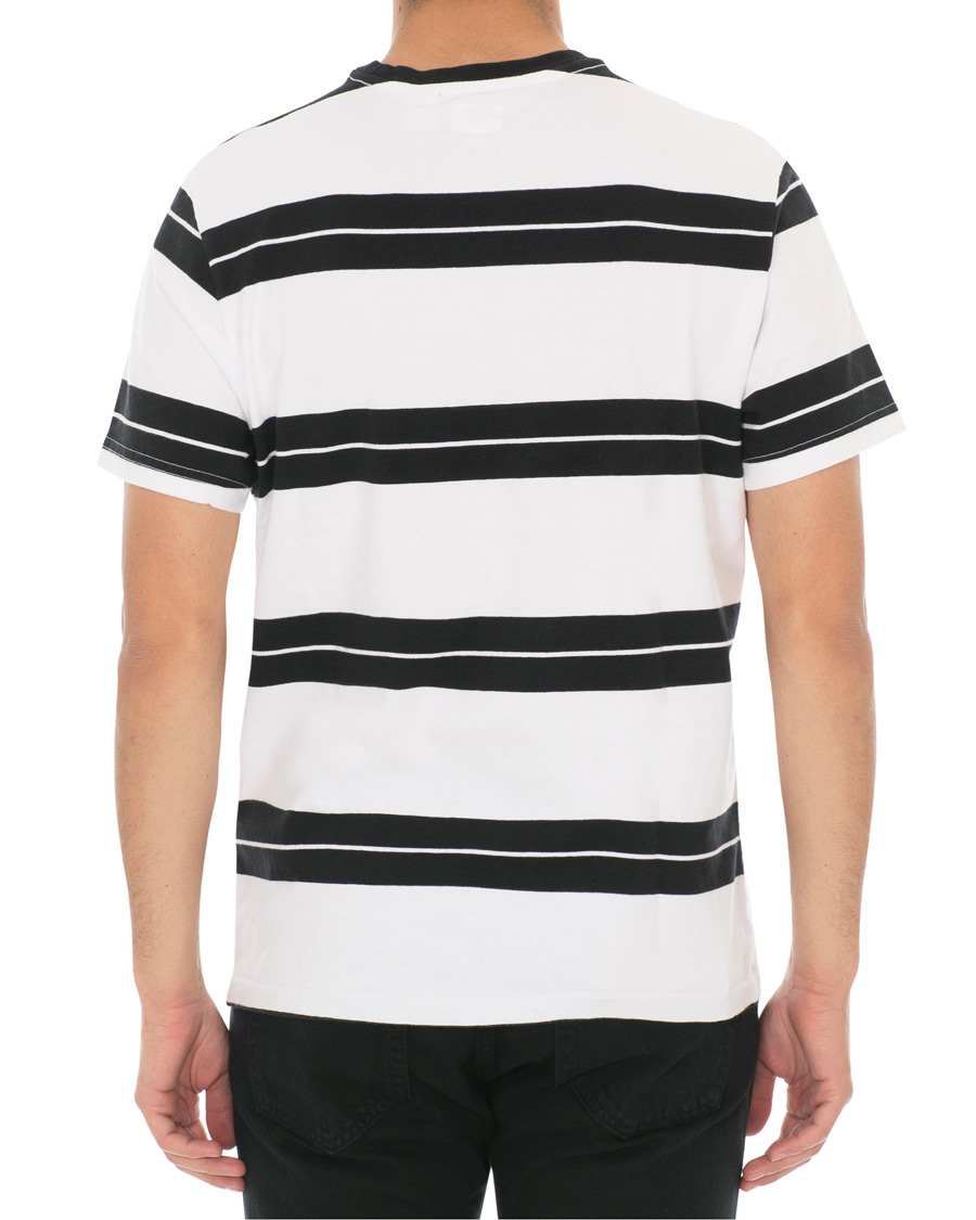 Herre | T-Shirts | Levi's | Baby Tab Stripe Tee Black/White