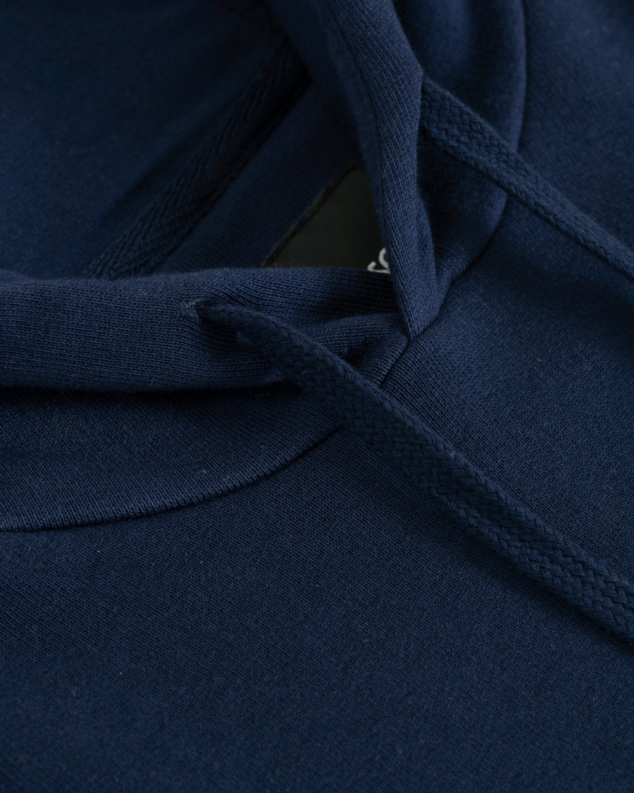 Herre | Trøjer | Lyle & Scott | Stripe Hoodie Navy/White