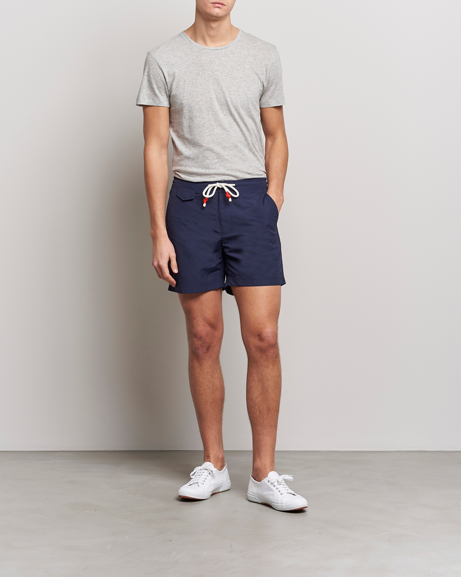 Herre | Badebukser | Orlebar Brown | Standard Drawcord Swimshorts Navy