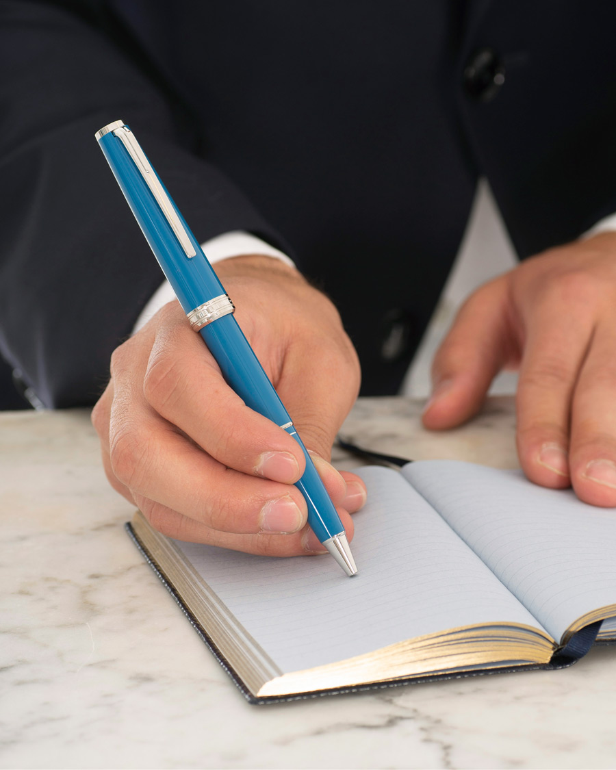Herre | Montblanc PIX Rollerball Pen Petrol Blue | Montblanc | PIX Rollerball Pen Petrol Blue