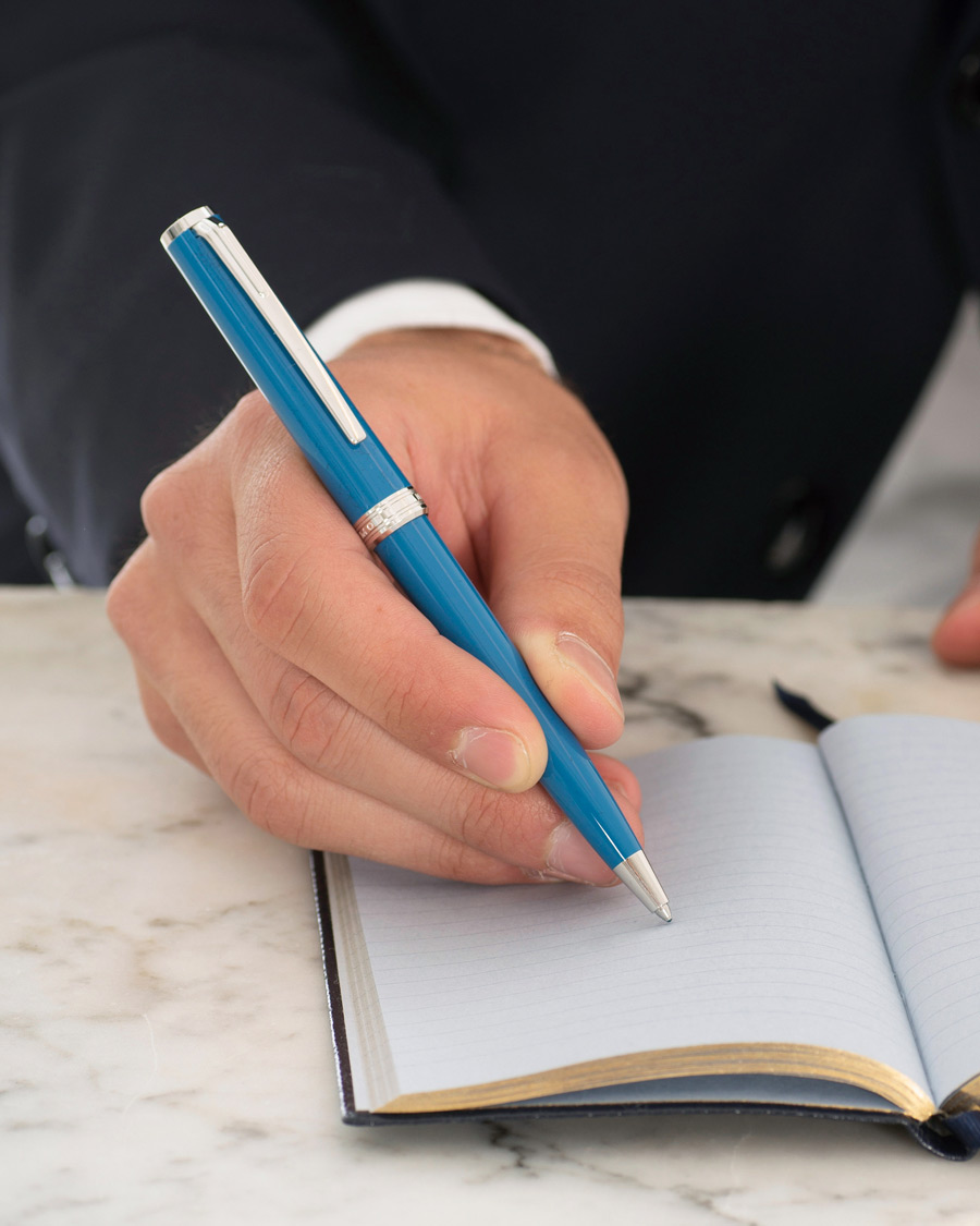 Herre | Montblanc PIX Ballpoint Pen Petrol Blue | Montblanc | PIX Ballpoint Pen Petrol Blue