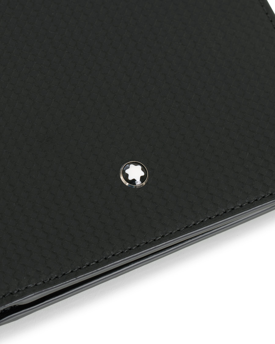 Herre | Montblanc Extreme 2.0 Wallet 6cc Carbon Leather Black | Montblanc | Extreme 2.0 Wallet 6cc Carbon Leather Black
