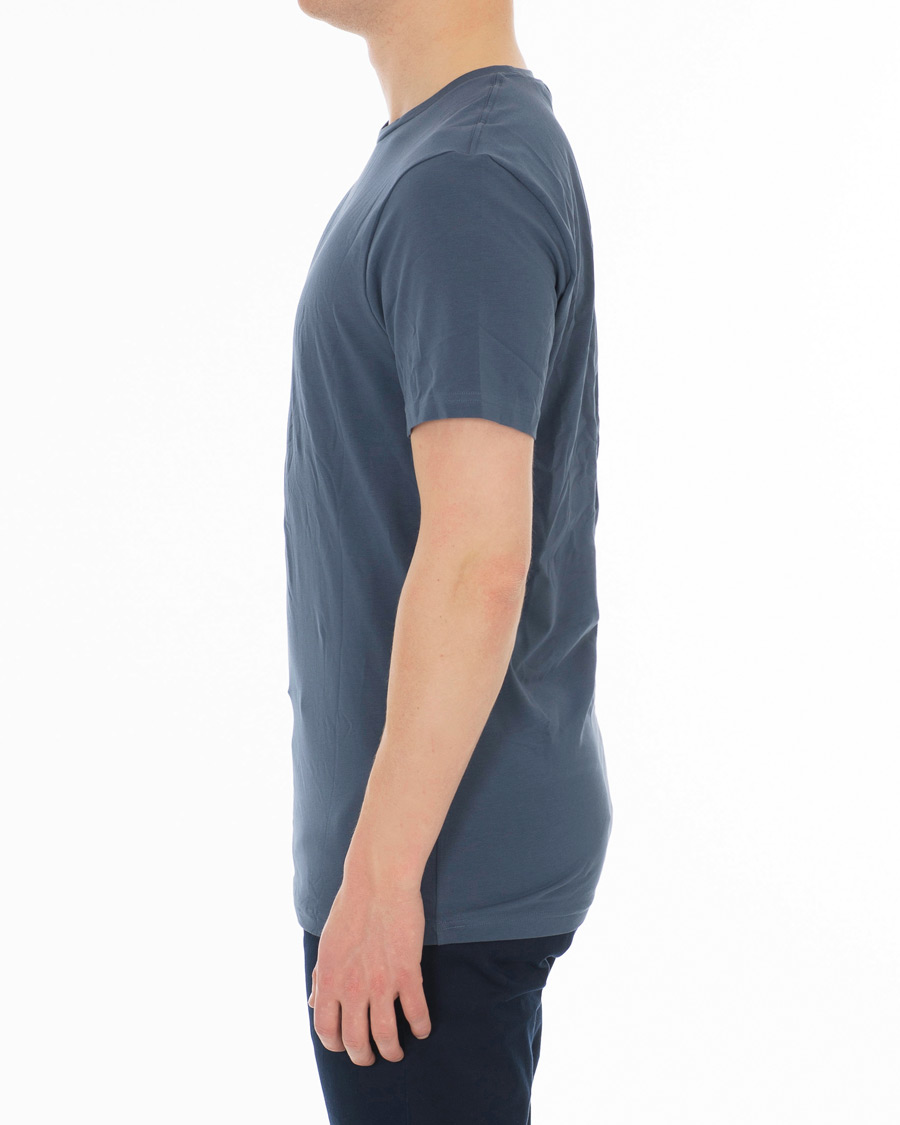 Herre | T-Shirts | Bread & Boxers | Crew Neck Tee Sky Blue