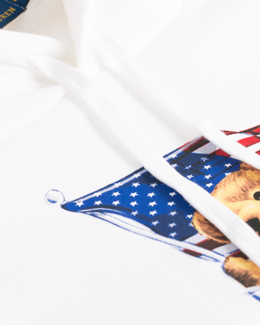 Herre | Trøjer | Polo Ralph Lauren | Chariots Of Fire Bear Hoodie White