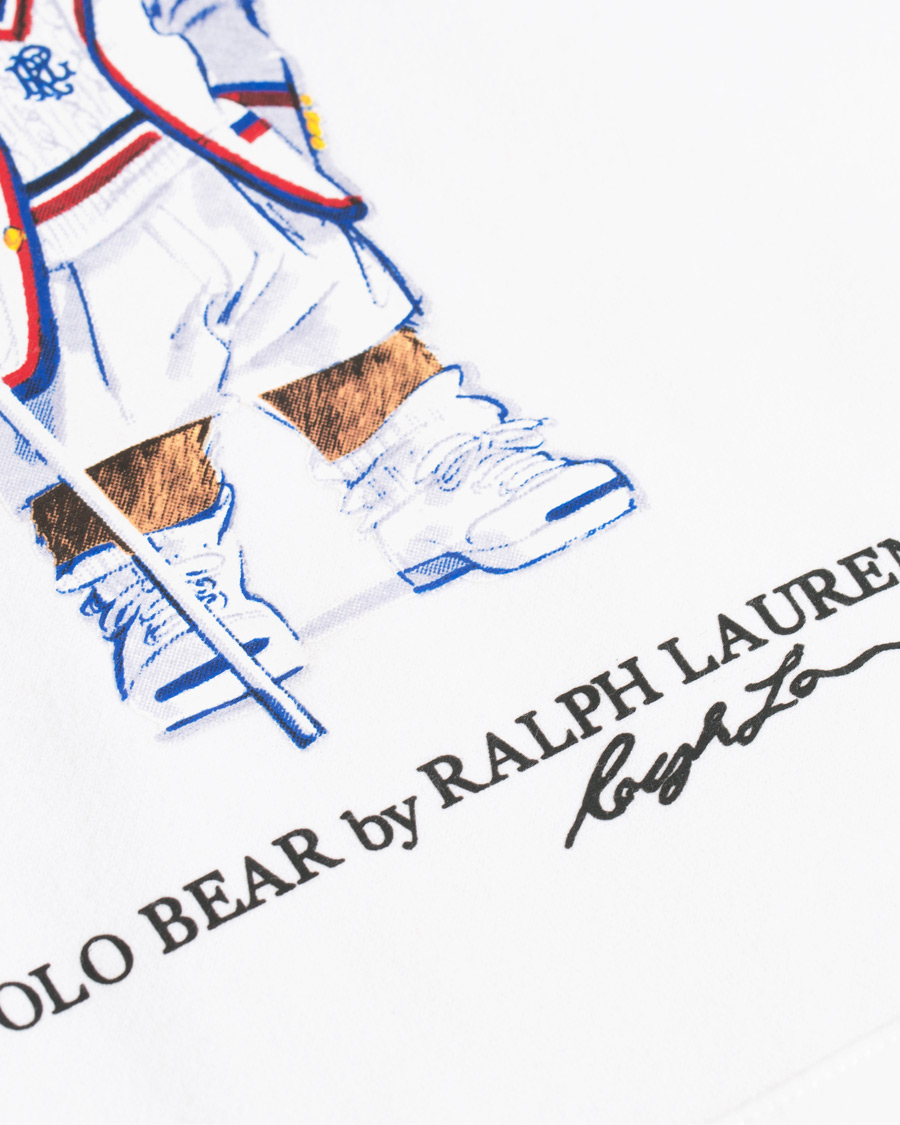 Herre | Trøjer | Polo Ralph Lauren | Chariots Of Fire Bear Hoodie White