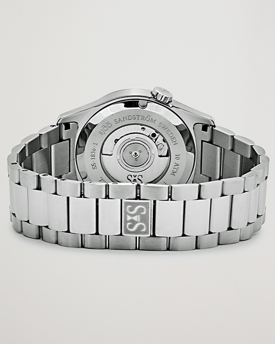 Herre | Sjöö Sandström Royal Steel Classic 36mm Blue and Steel | Sjöö Sandström | Royal Steel Classic 36mm Blue and Steel