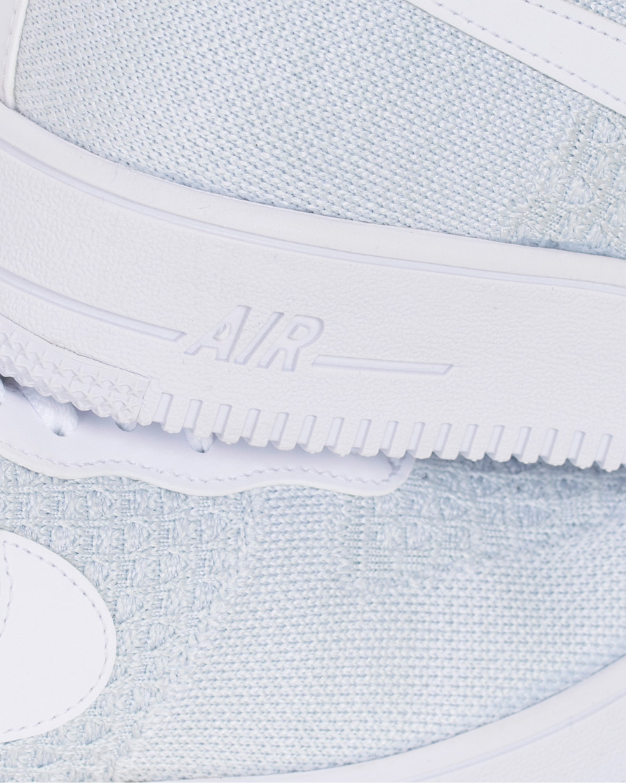 Herre | Nike Air Force 1 Flyknit Sneaker White | Nike | Air Force 1 Flyknit Sneaker White