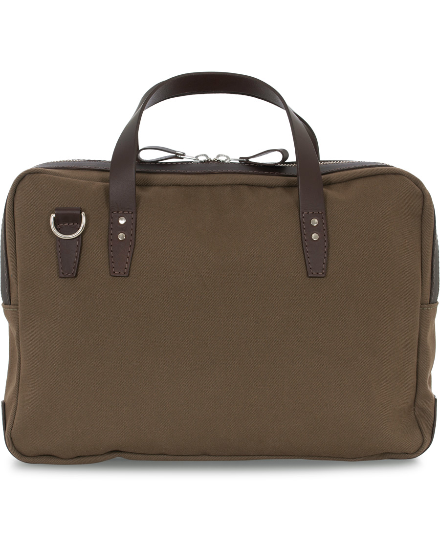 Herre | Chapman Bags Bovey Canvas Briefcase Olive | Chapman Bags | Bovey Canvas Briefcase Olive