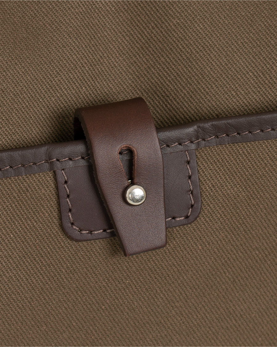 Herre | Chapman Bags Bovey Canvas Briefcase Olive | Chapman Bags | Bovey Canvas Briefcase Olive